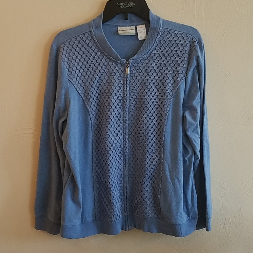 Alfred Dunner periwinkle jacket
